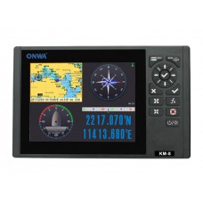 Onwa KM-8 8-inch GPS Chart Plotter Multi Function Display